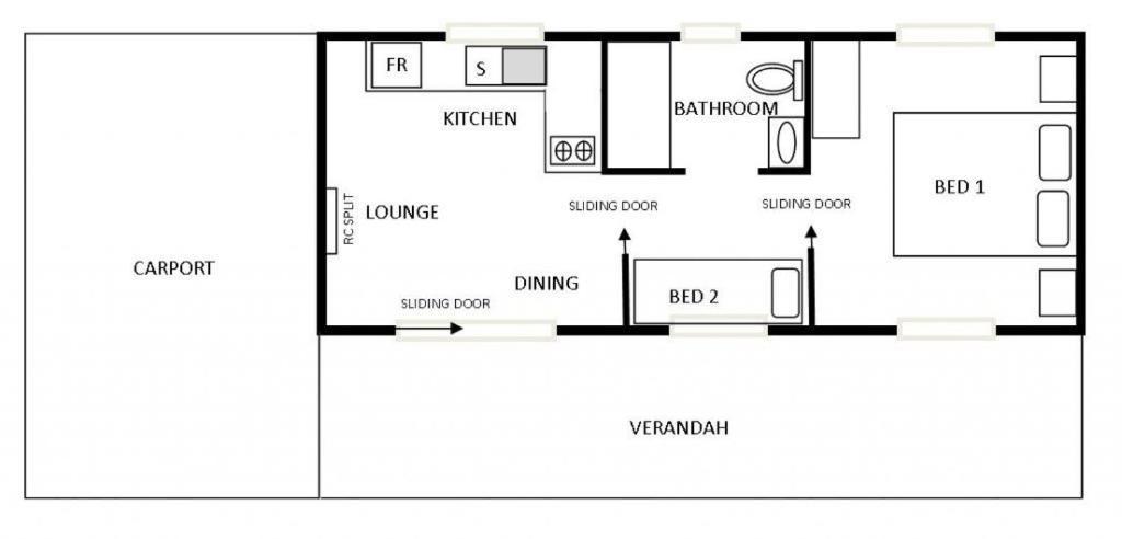 Watervale Retreat Villa Bagian luar foto